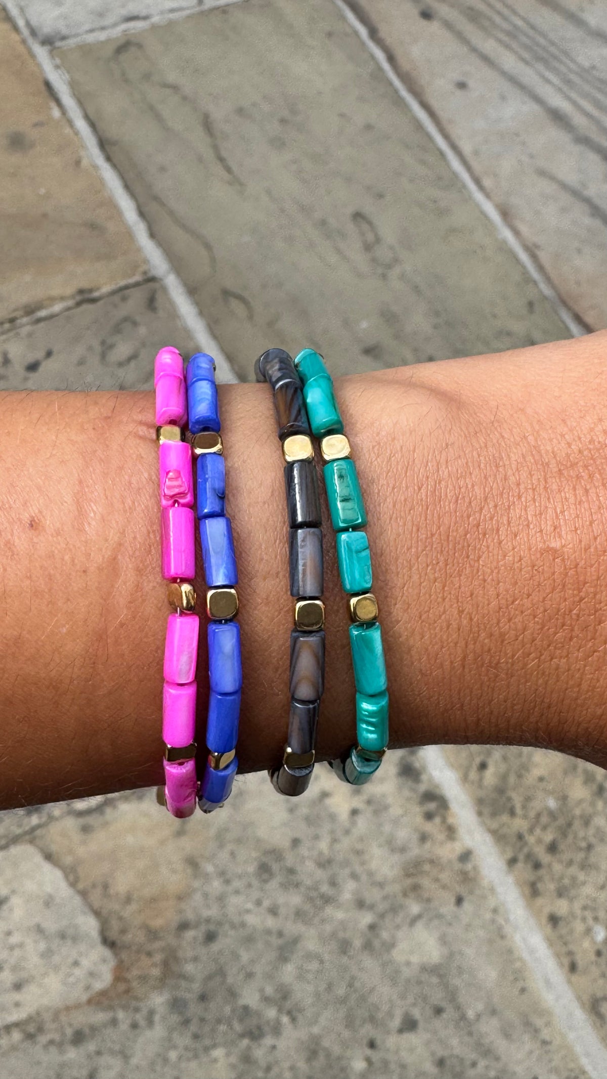 Ava bracelets - various colours
