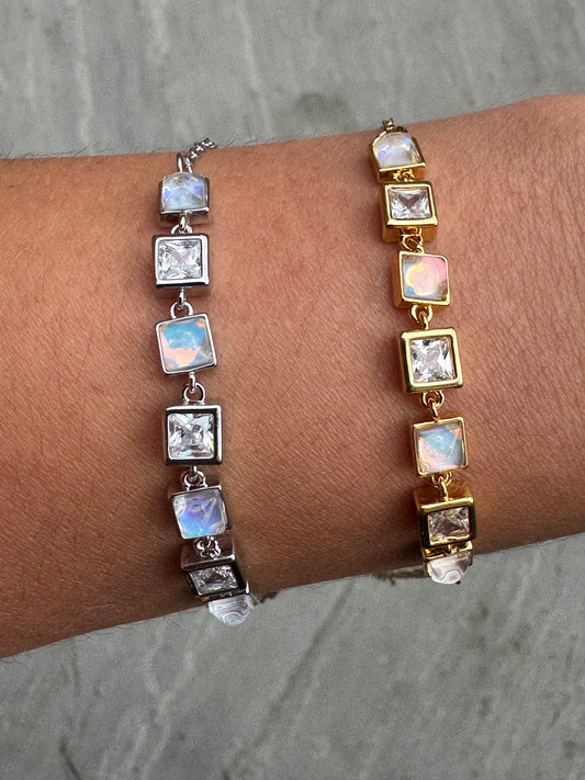 Disco bracelet - Gold or Silver