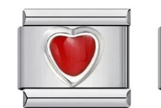 RED HEART - SILVER