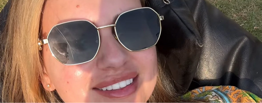 Cece large circle sunglasses