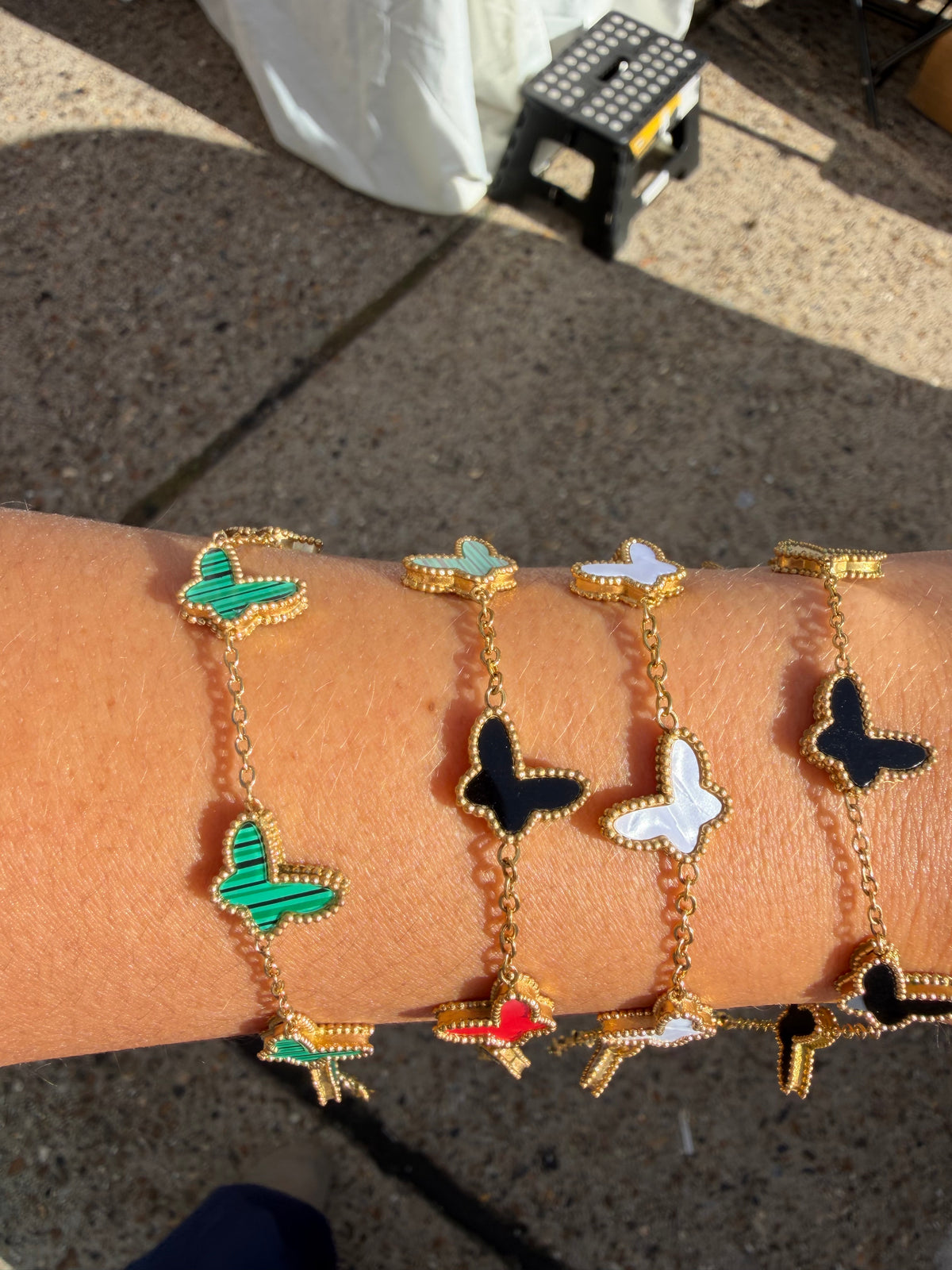 Butterfly Charm Bracelets