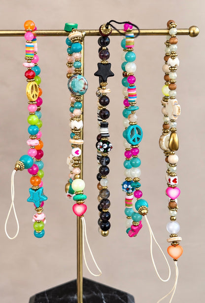 Trendy Phone Charms - 5 designs