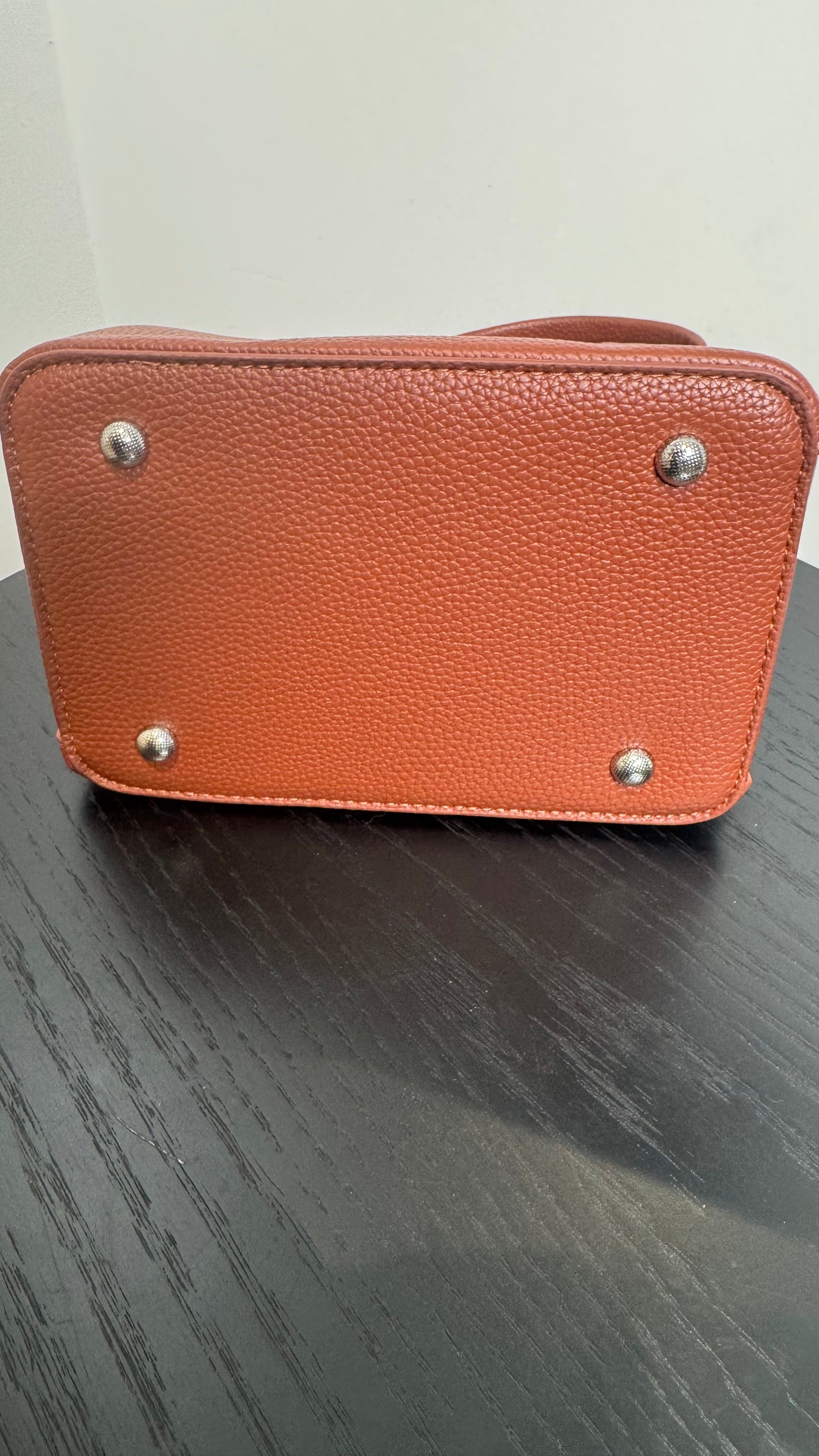 Chloe Bucket Bag - Rust