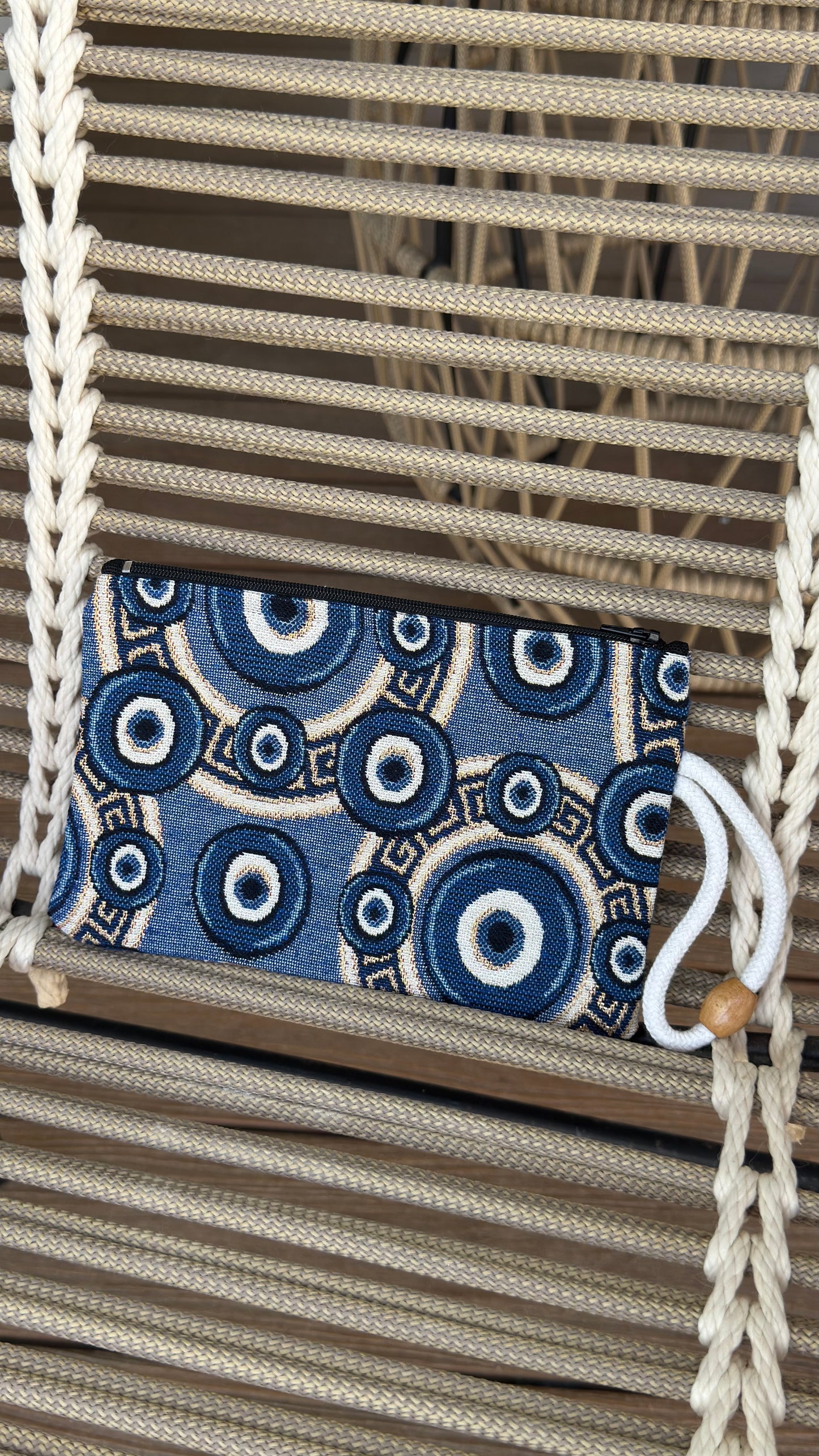 Evil eye wristlet purse - various designs