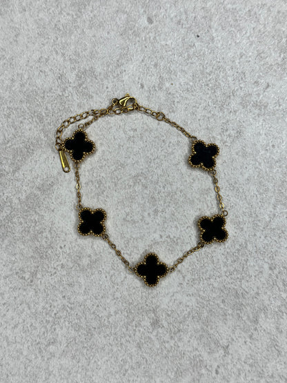 Clover Necklace & Bracelet