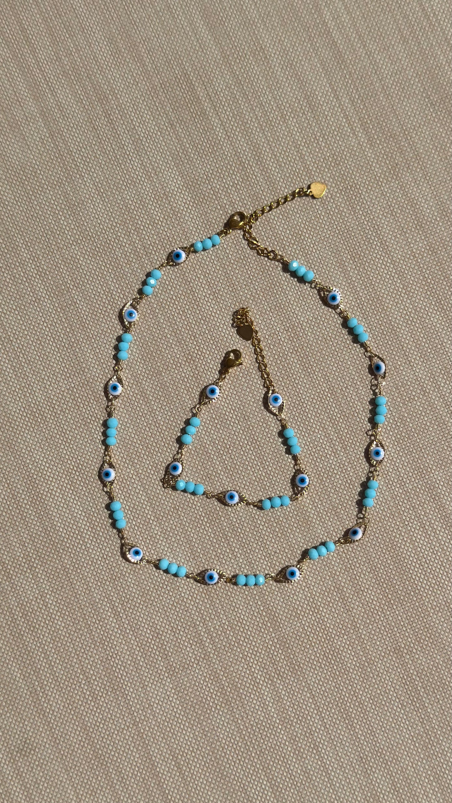 Evil eye linked set