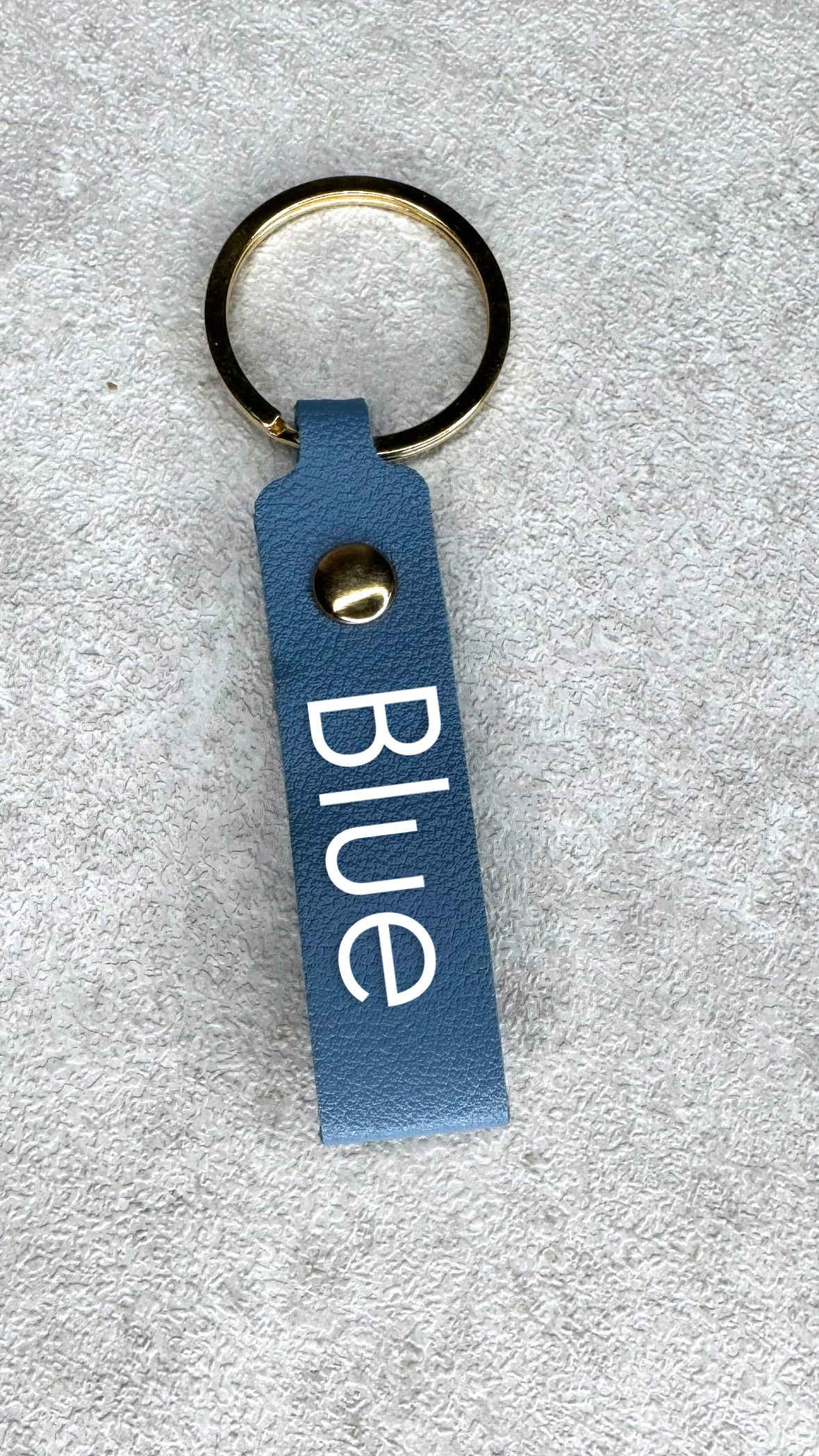 Medium Leather Keychain