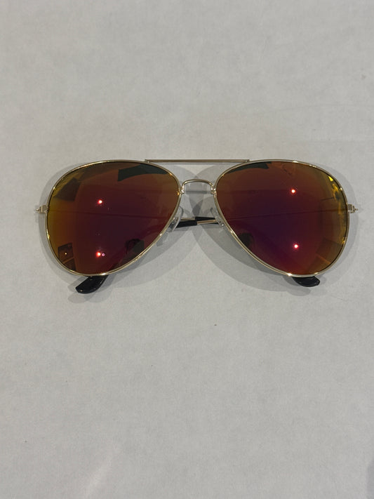 Red/Yellow aviator sunglasses