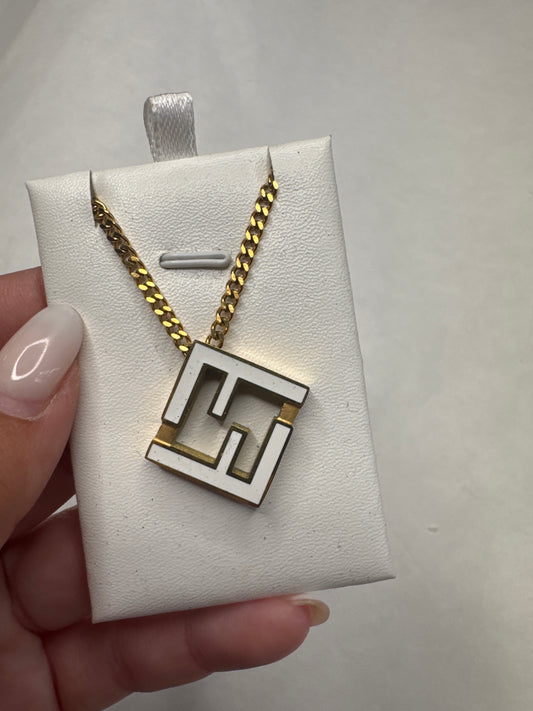 F necklace