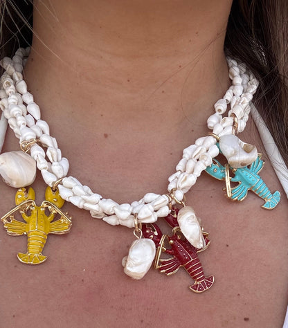 Shell Crab necklace
