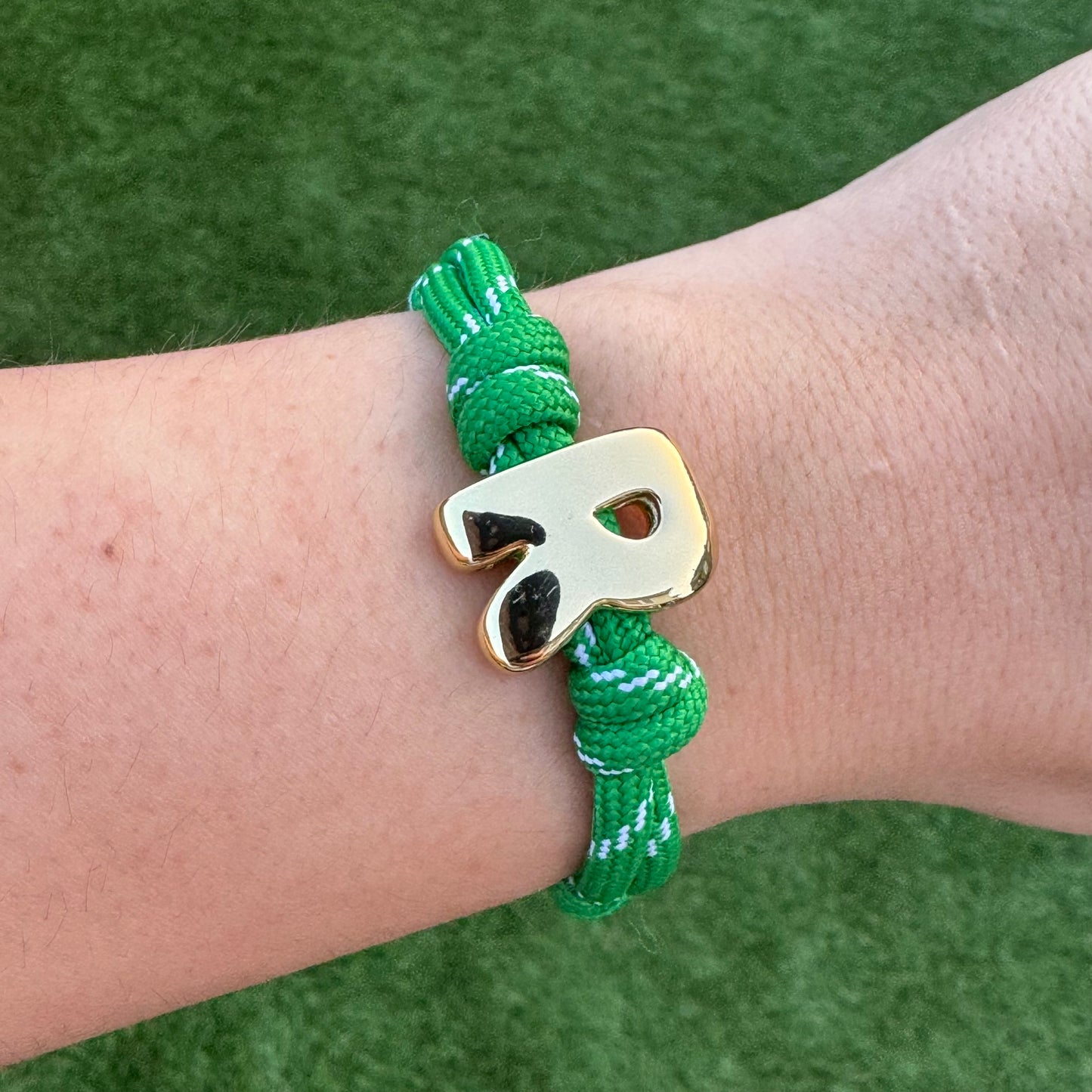 Initial Rope Bracelet - Various colours