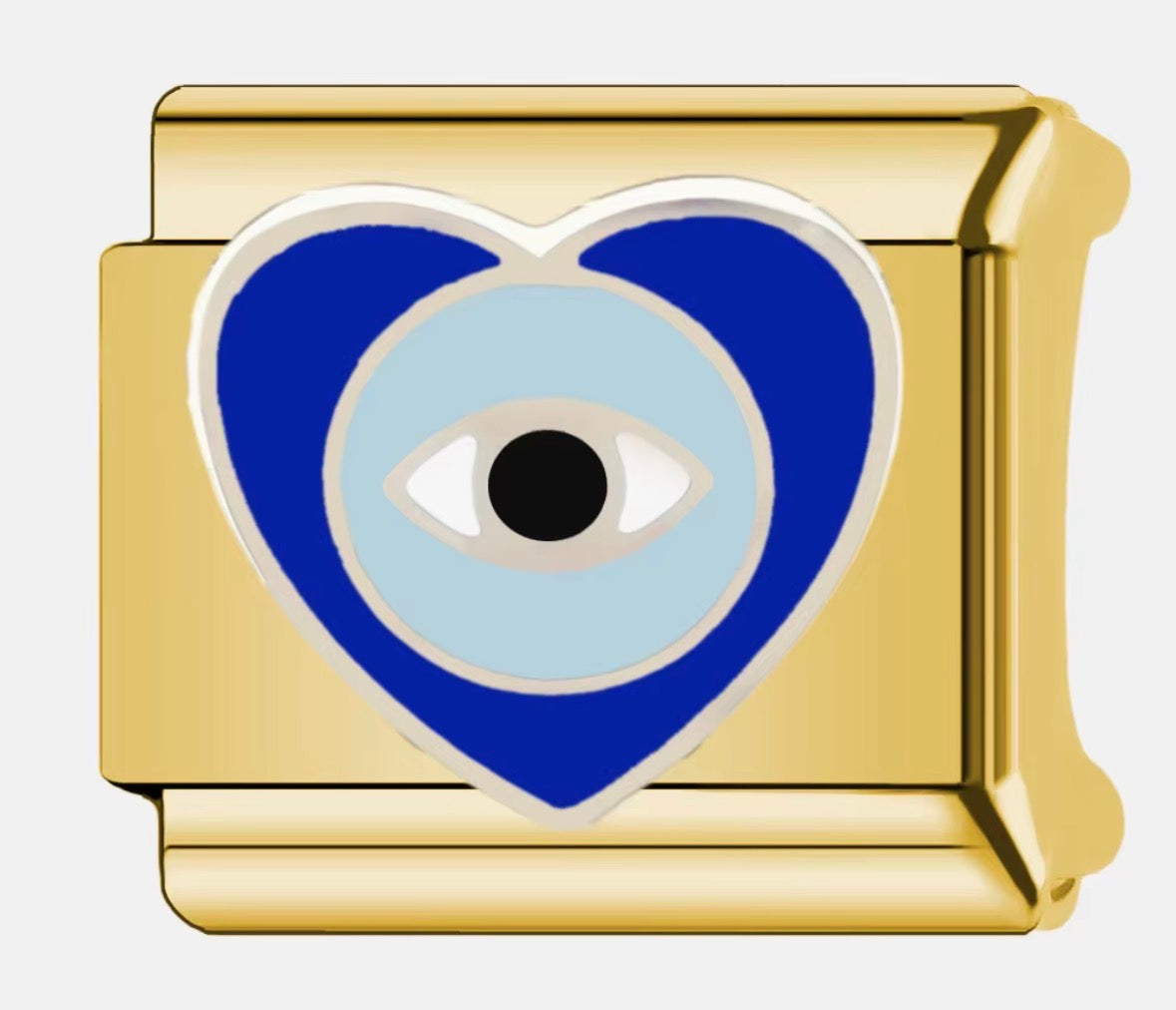 EVIL EYE HEART - GOLD