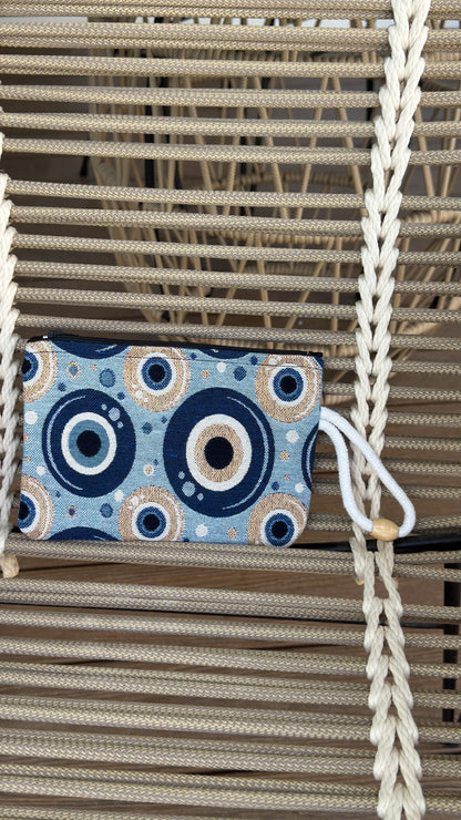 Evil eye wristlet purse - various designs