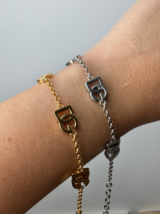 Diana bracelet - gold and silver