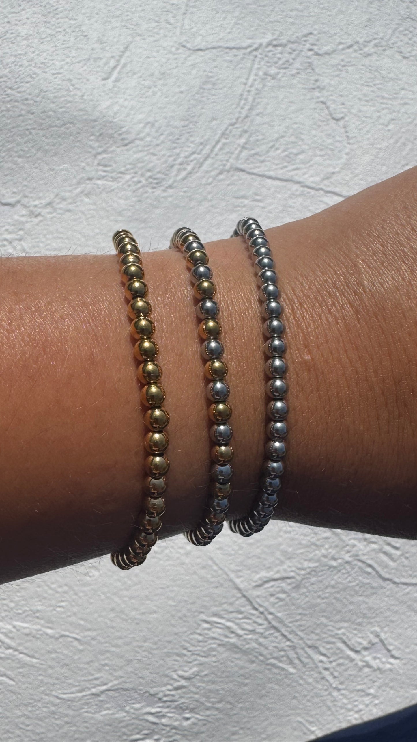 Beaded Elasticated Bracelets