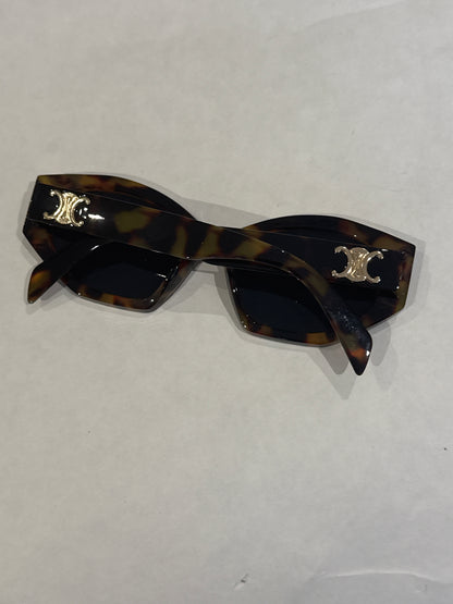 Leopard print cece sunglasses