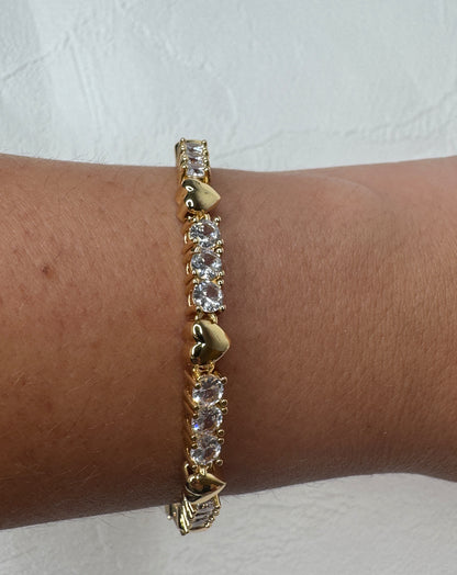 Gold Diamond Bracelets - 4 options