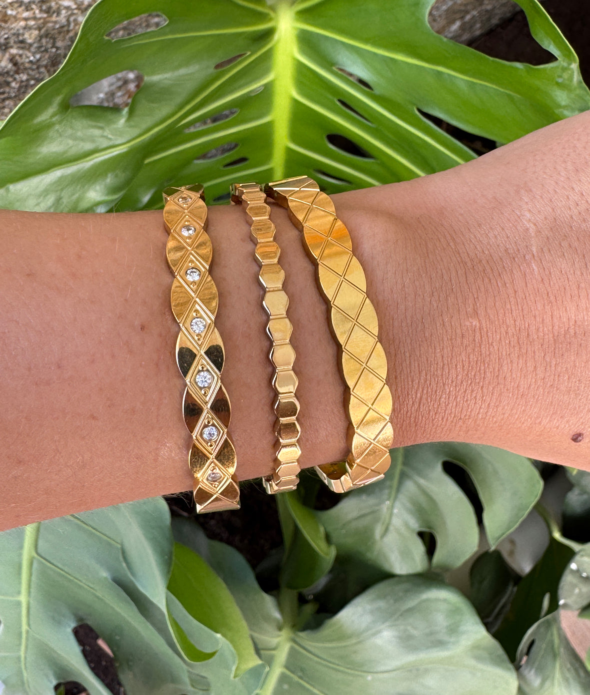 Criss-cross Bangle - 3 options