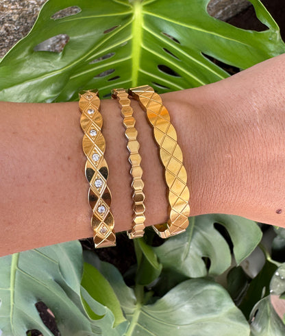 Criss-cross Bangle - 3 options