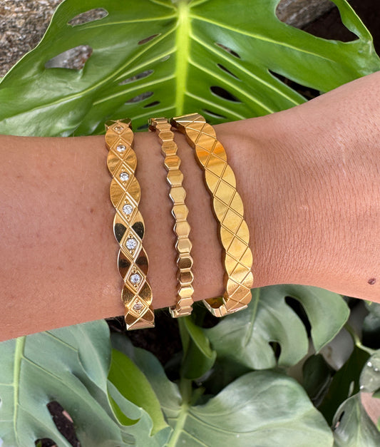 Criss-cross Bangle - 3 options