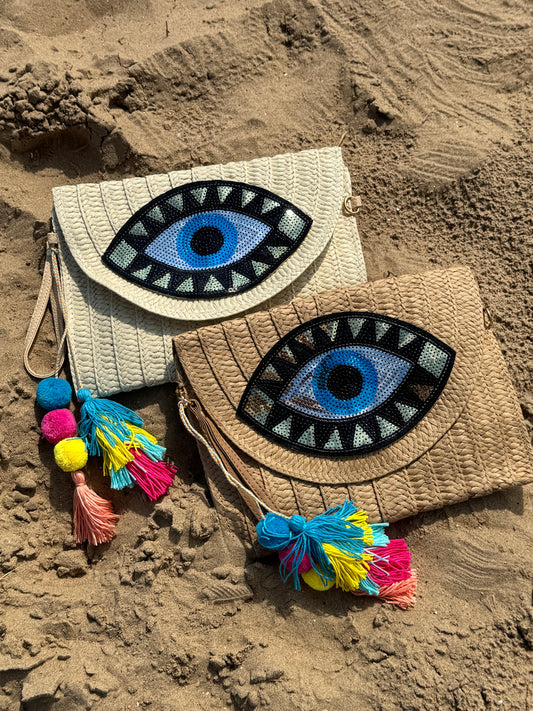 Evil Eye Clutch Bag - 4 styles