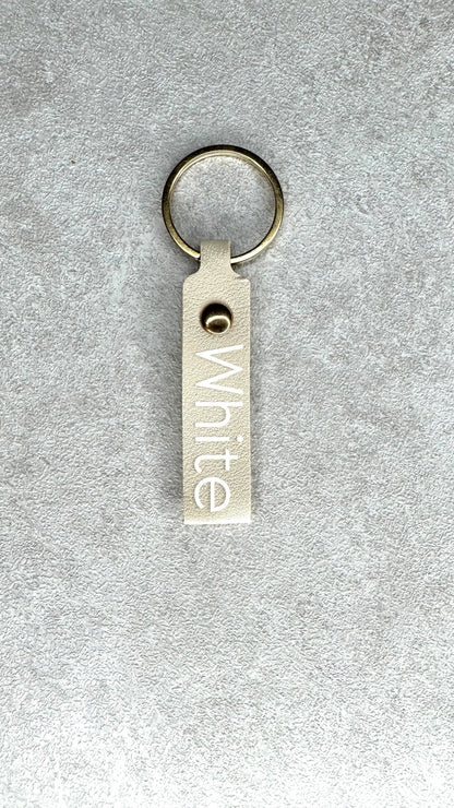 Medium Leather Keychain