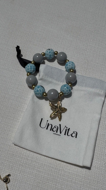 Starfish marble effect bracelets - 3 options