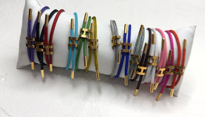 Helena Tie adjustable bracelets