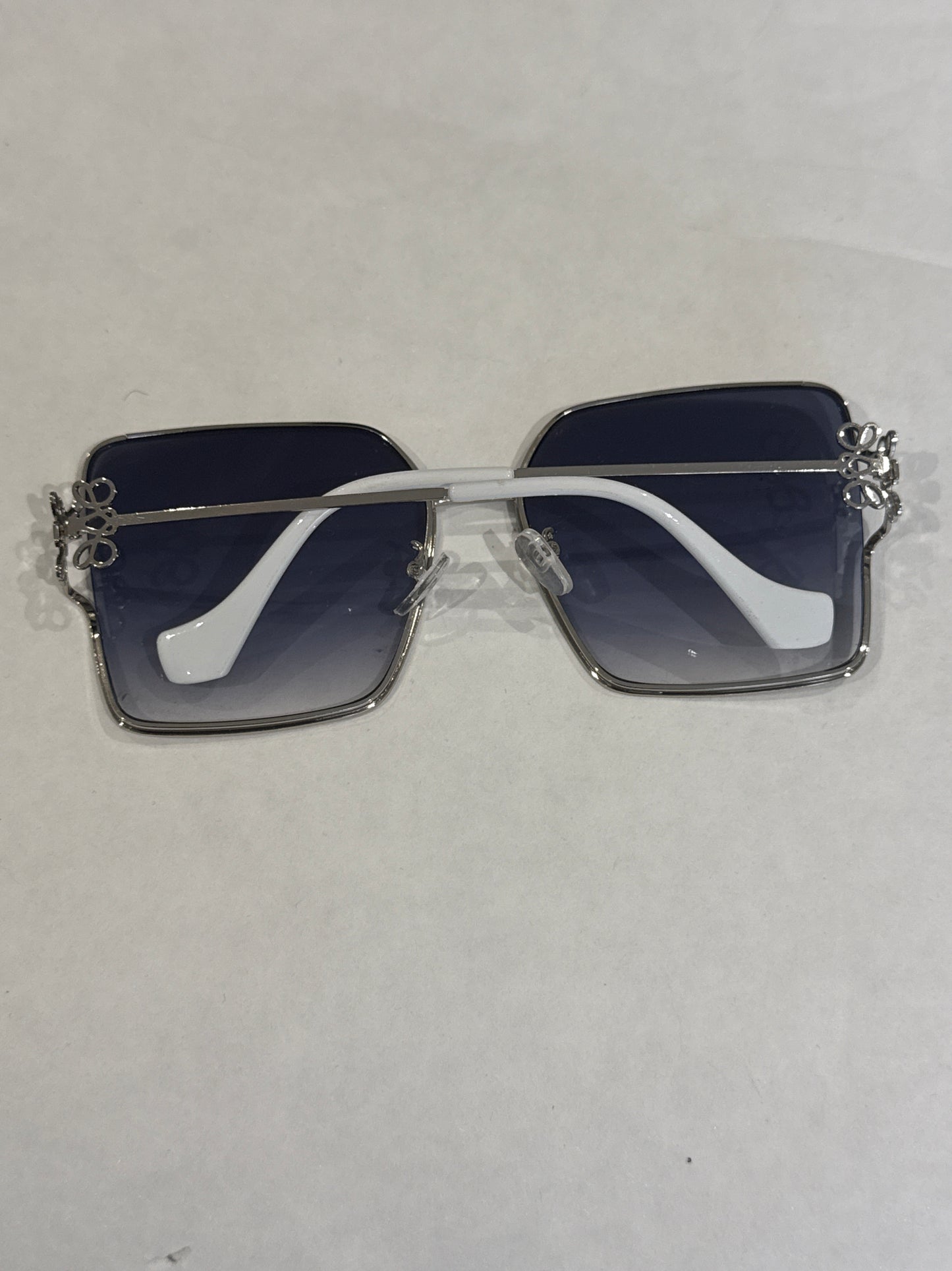 Louise blue and white sunglasses