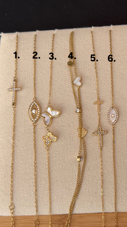 Golden Charm Bracelets ✨