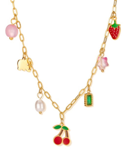 Cherry Combo Necklace