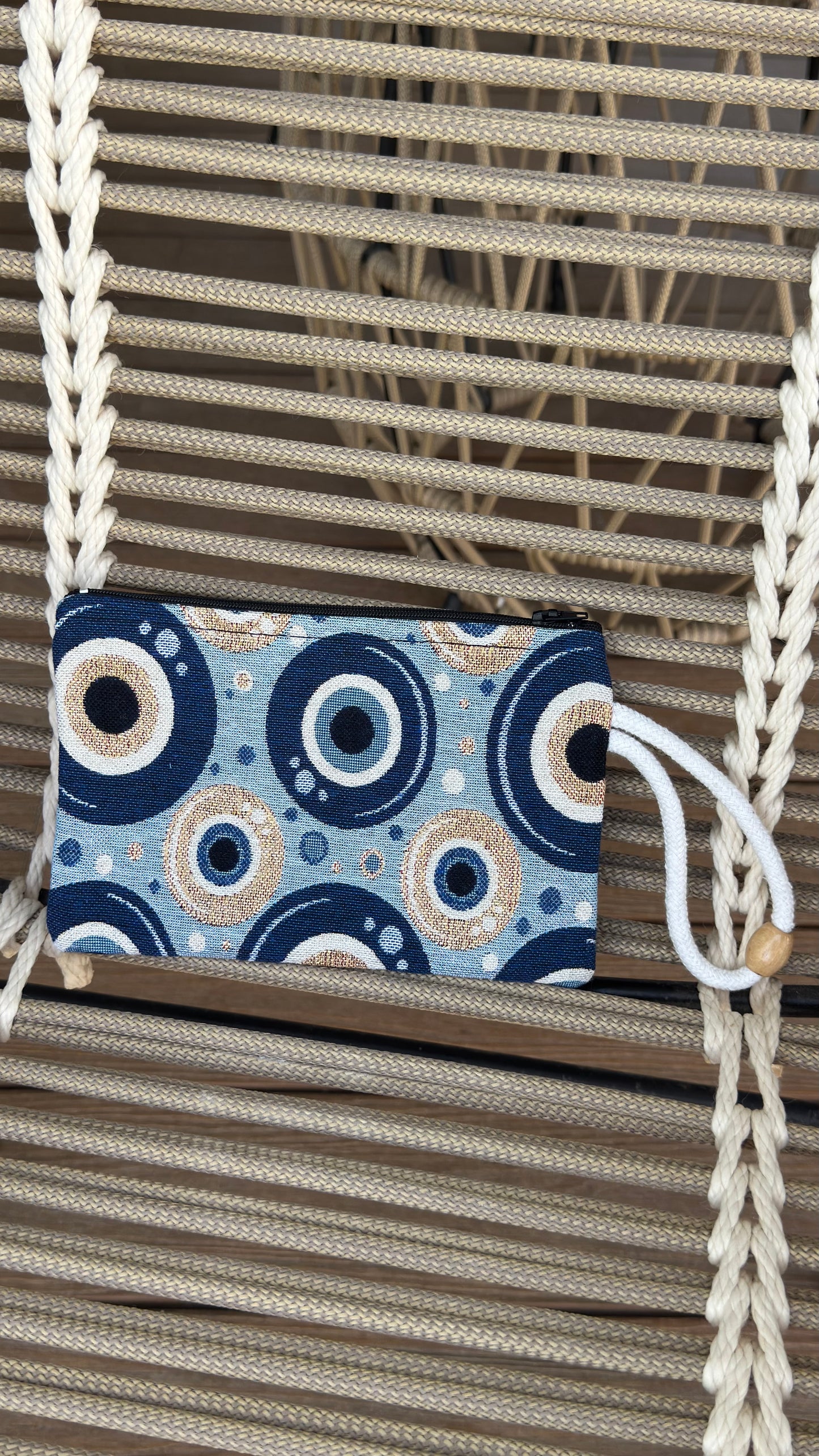 Evil eye wristlet purse - various designs