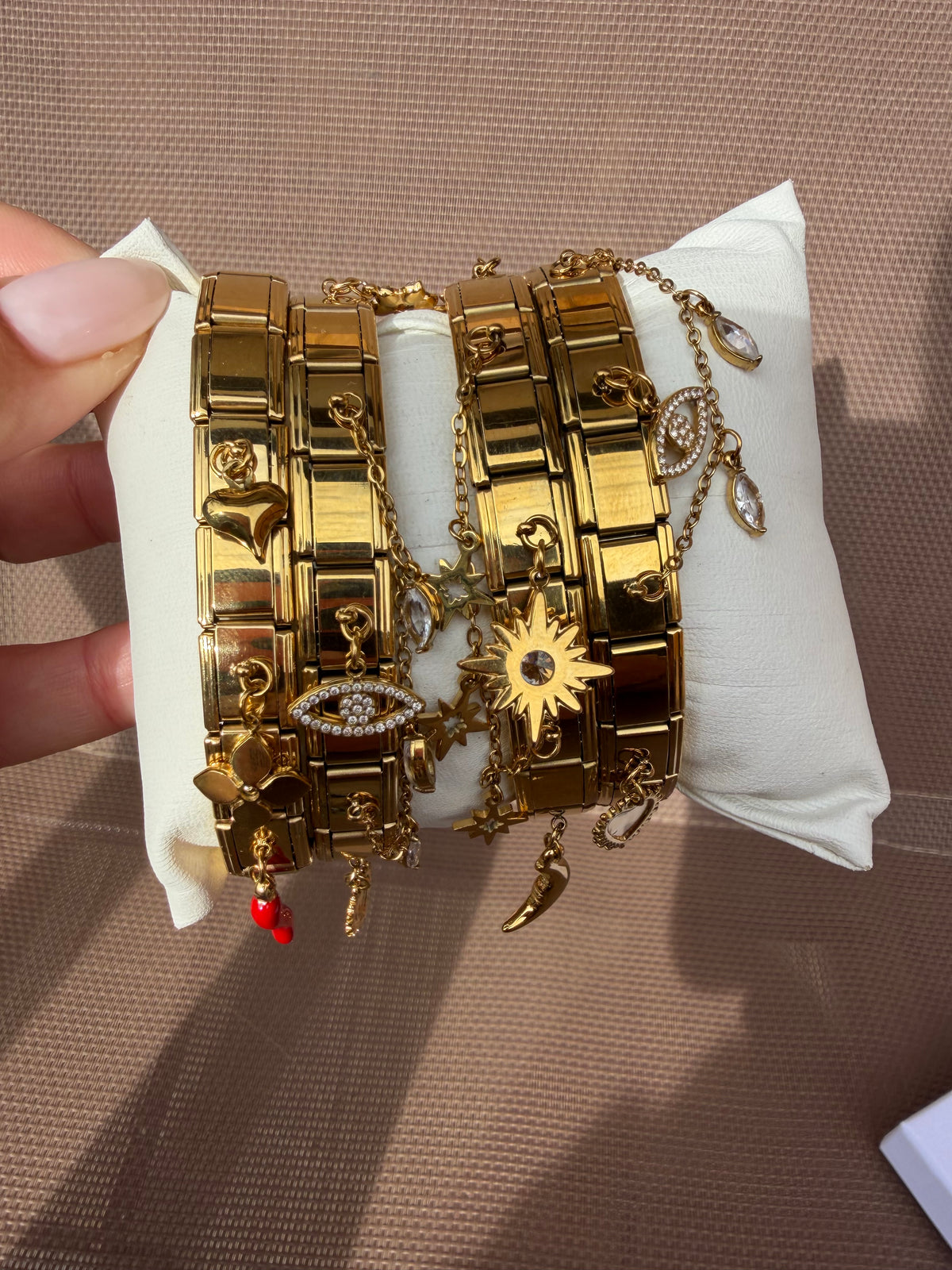 The Amore Italian Charm Bracelet - 3 options