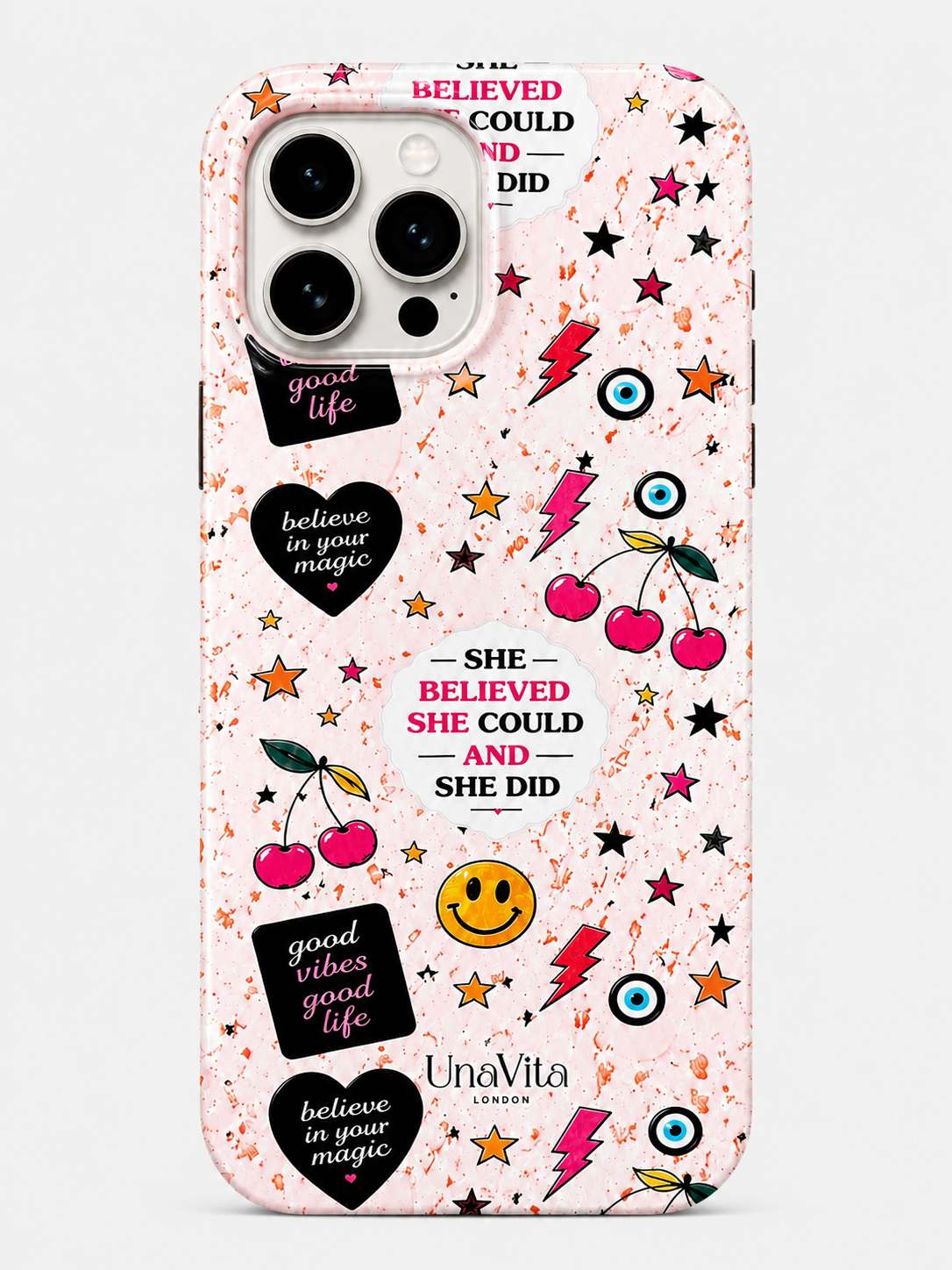 ‘She believed she could’ phone case