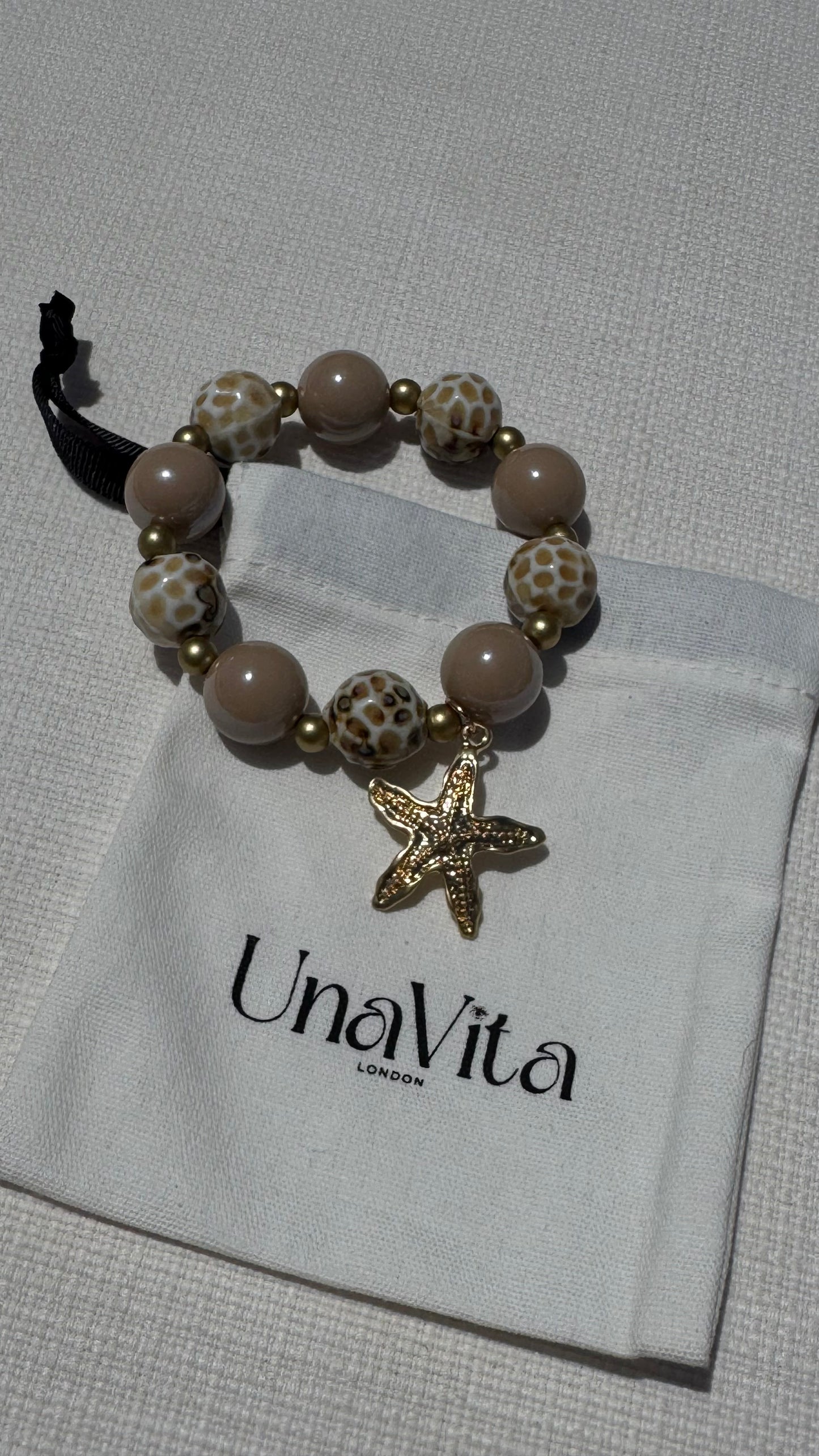 Starfish marble effect bracelets - 3 options