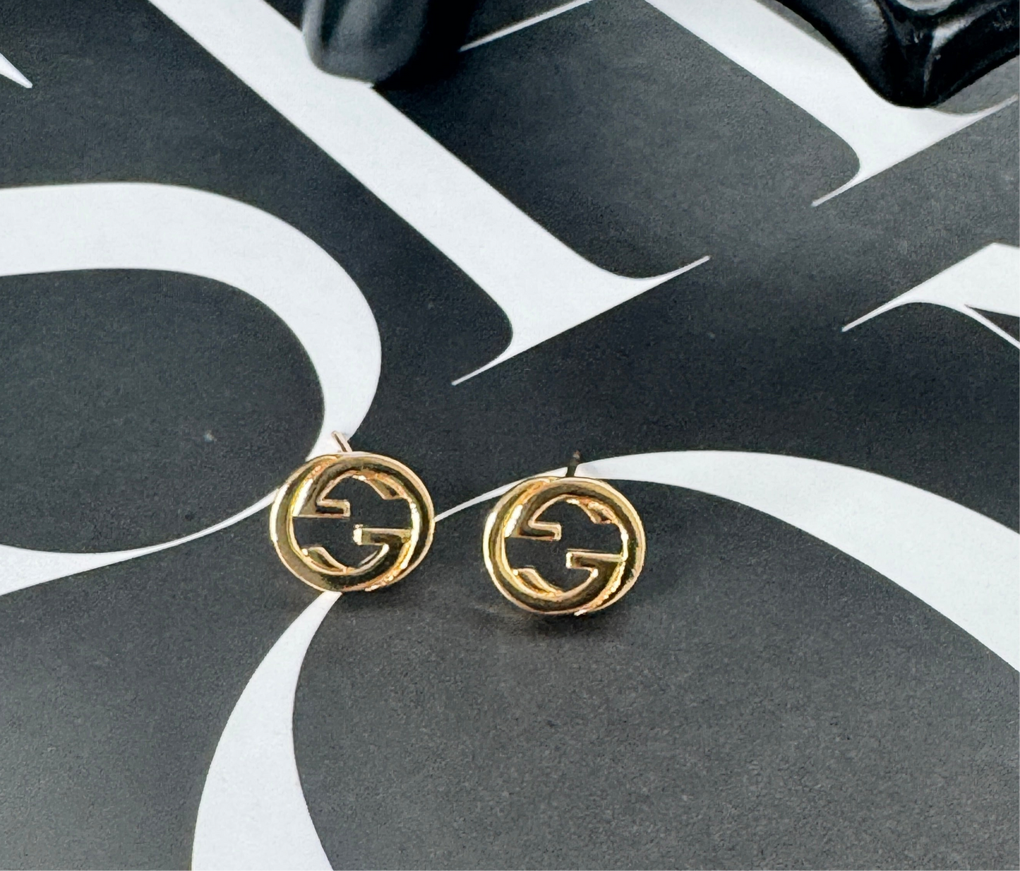 Small Georgina Studs - Gold