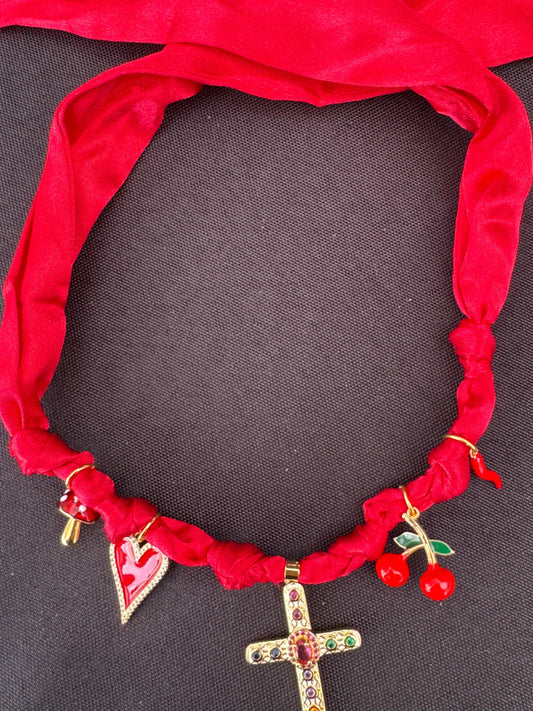 Bandana necklace 10