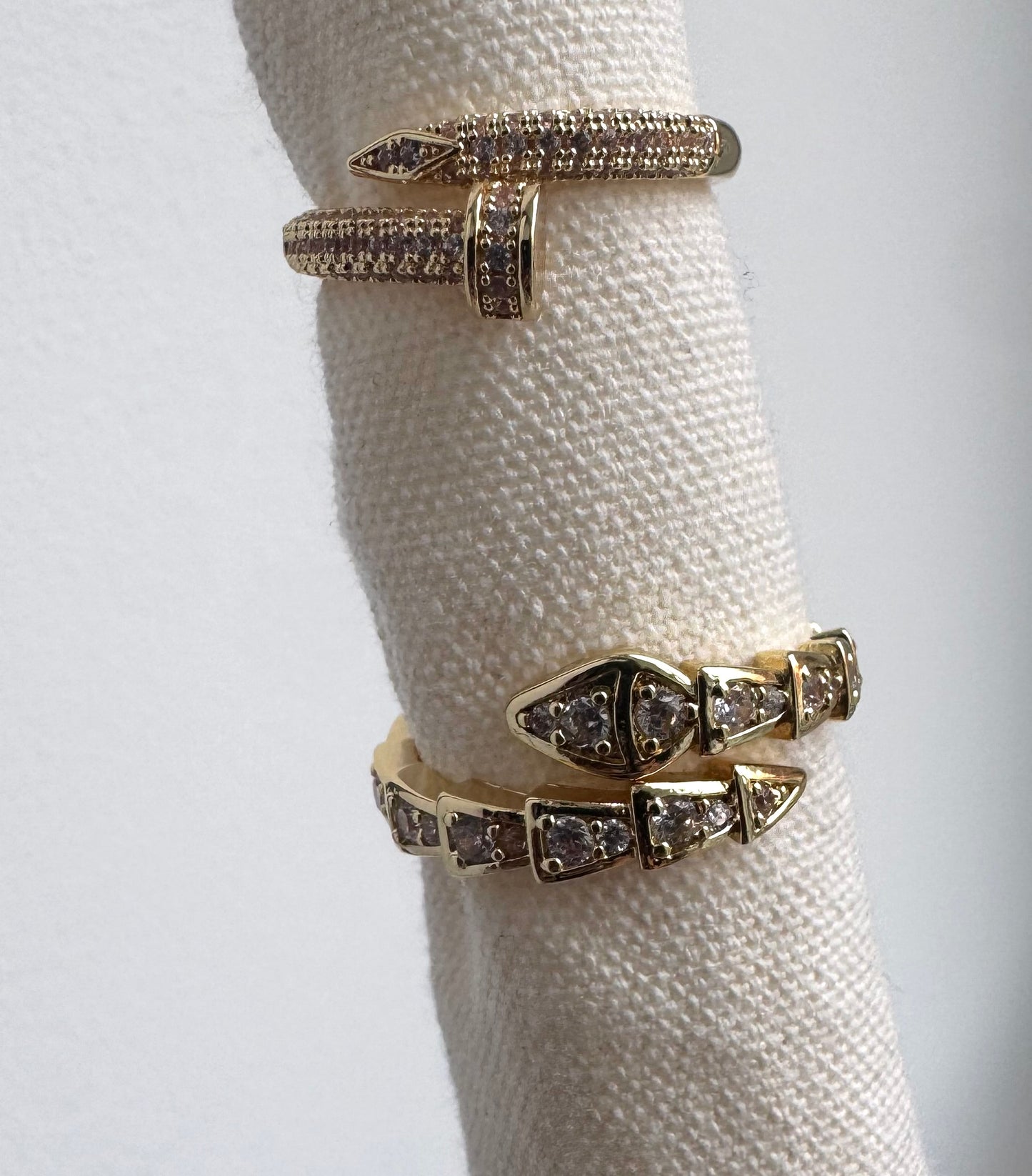 Gold Adjustable Rings - 2 options