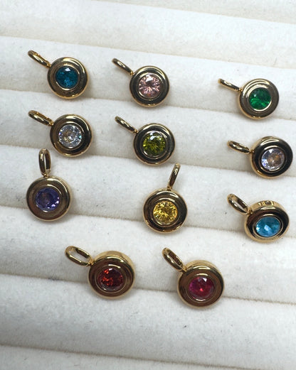 Birthstone Gold Necklace