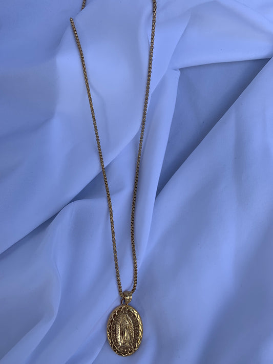Religious necklace - available in gold or silver