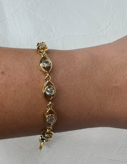 Gold Diamond Bracelets - 4 options