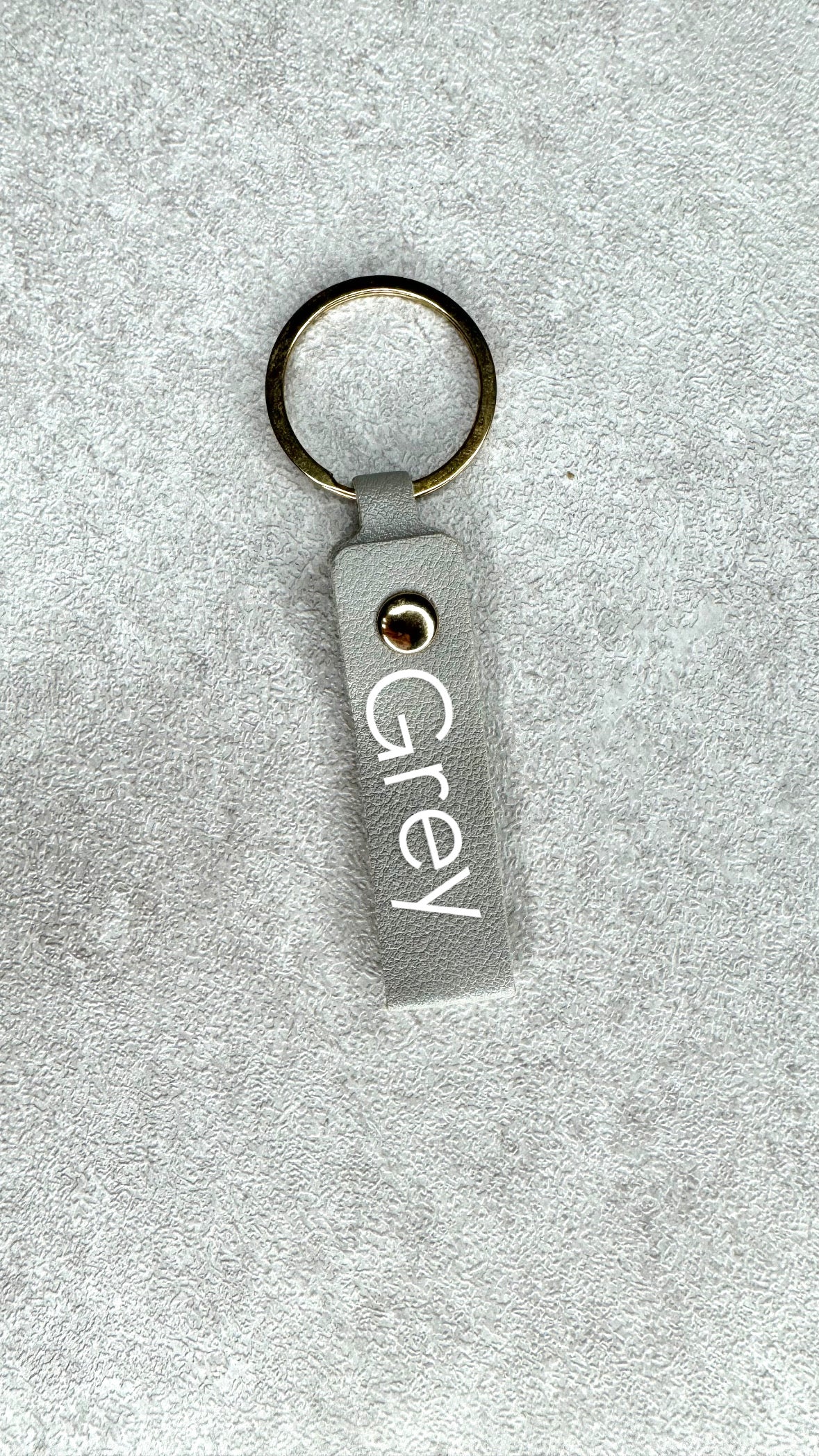 Medium Leather Keychain