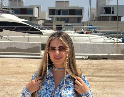 Circle sunglasses chain