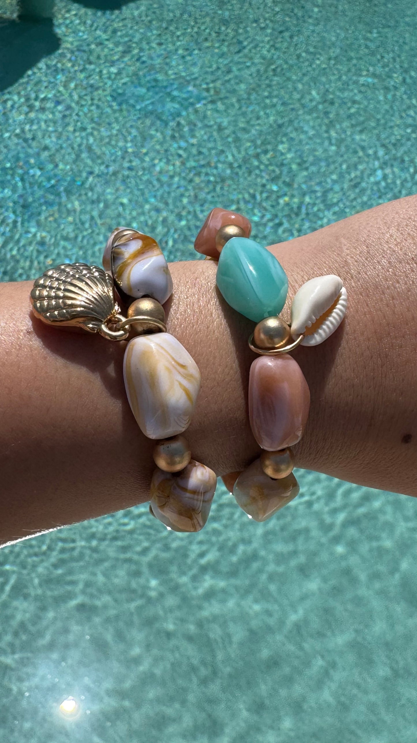 Stone Shells Bracelets