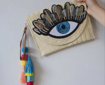 Evil Eye Clutch Bag - 4 styles