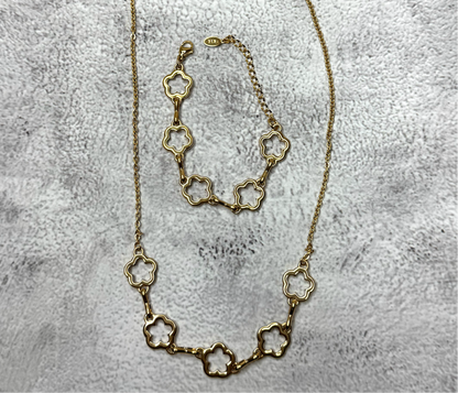 Gold Flower Set