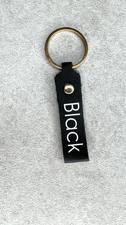 Medium Leather Keychain