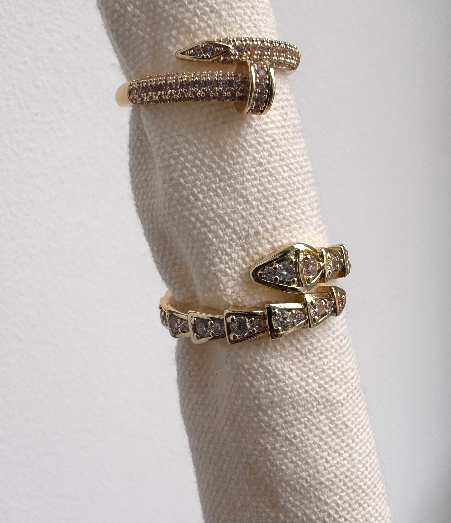 Gold Adjustable Rings - 2 options
