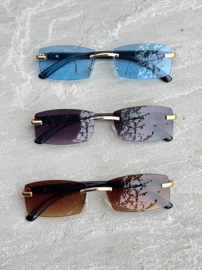 Rectangle Sunglasses - 3 colour options