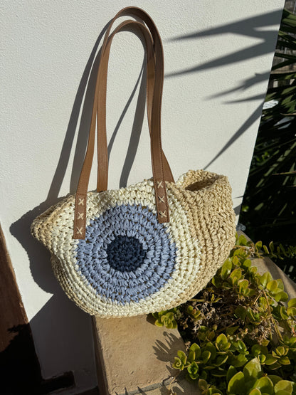 Evil Eye Beach Bag